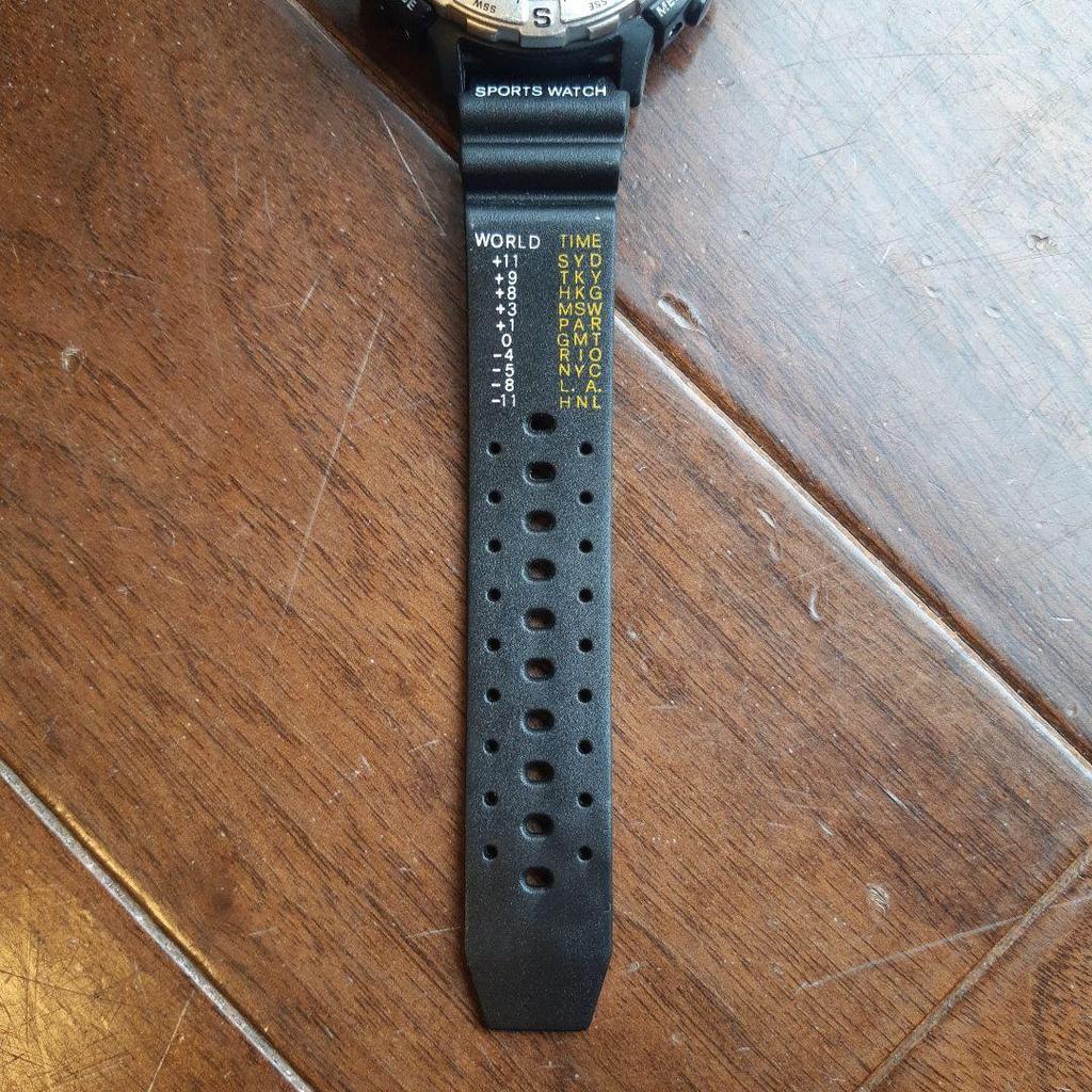 Used CASIO PROTREK Sports Watch