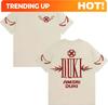 Rapper Duki Ameri World Tour Letters Print T Shirt Unisex Unisex Fashion Retro High Quality Tshirts Hip Hop Style Oversized Tshirt
