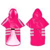 Large Dog Raincoat Corgi Cloak Style Puppy Waterproof Dog Clothes Reflective Pet Windproof Rainproof Hooded Raincoat For Dog