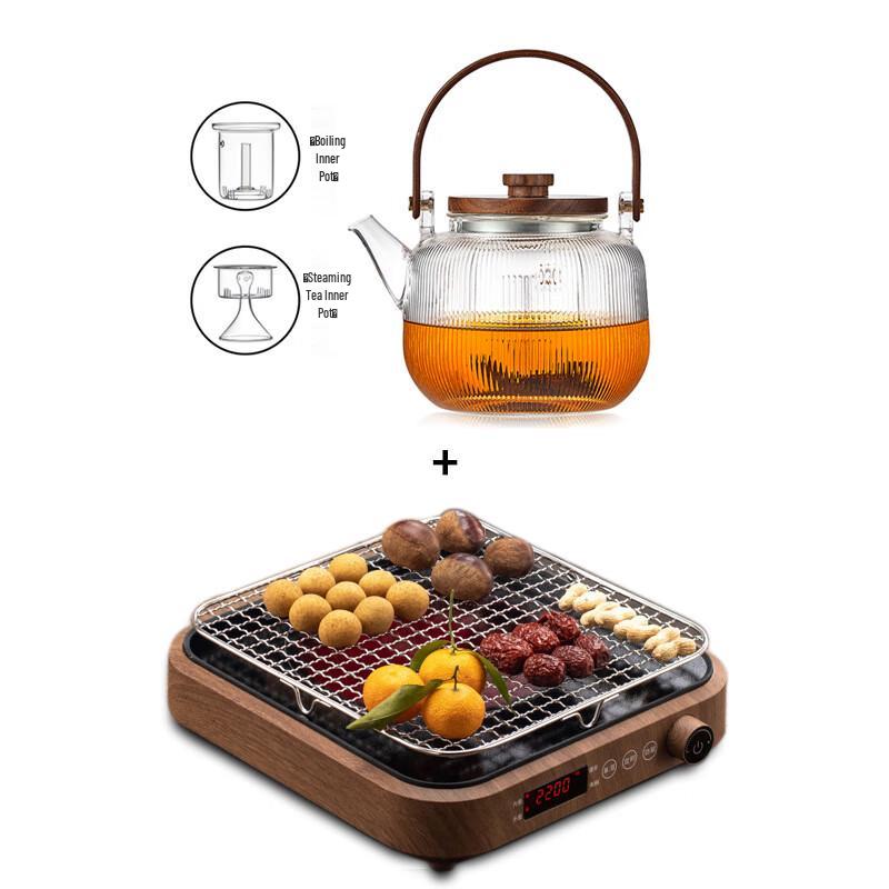 Fangyun Glass Tea Brewing Pot Set