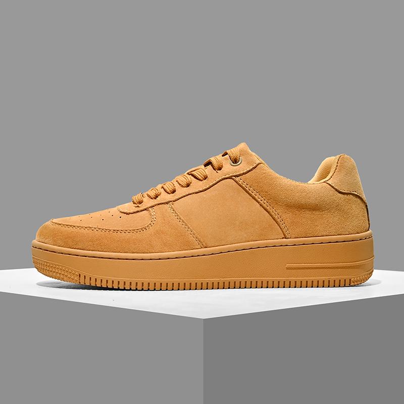 Men's Low-Top Sneakers Casual Leather Shoes 38-44