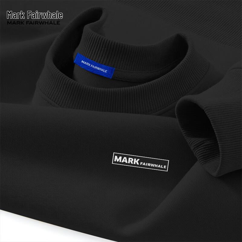 MARK FAIRWHALE Men's Heavyweight Round Neck Sweatshirt