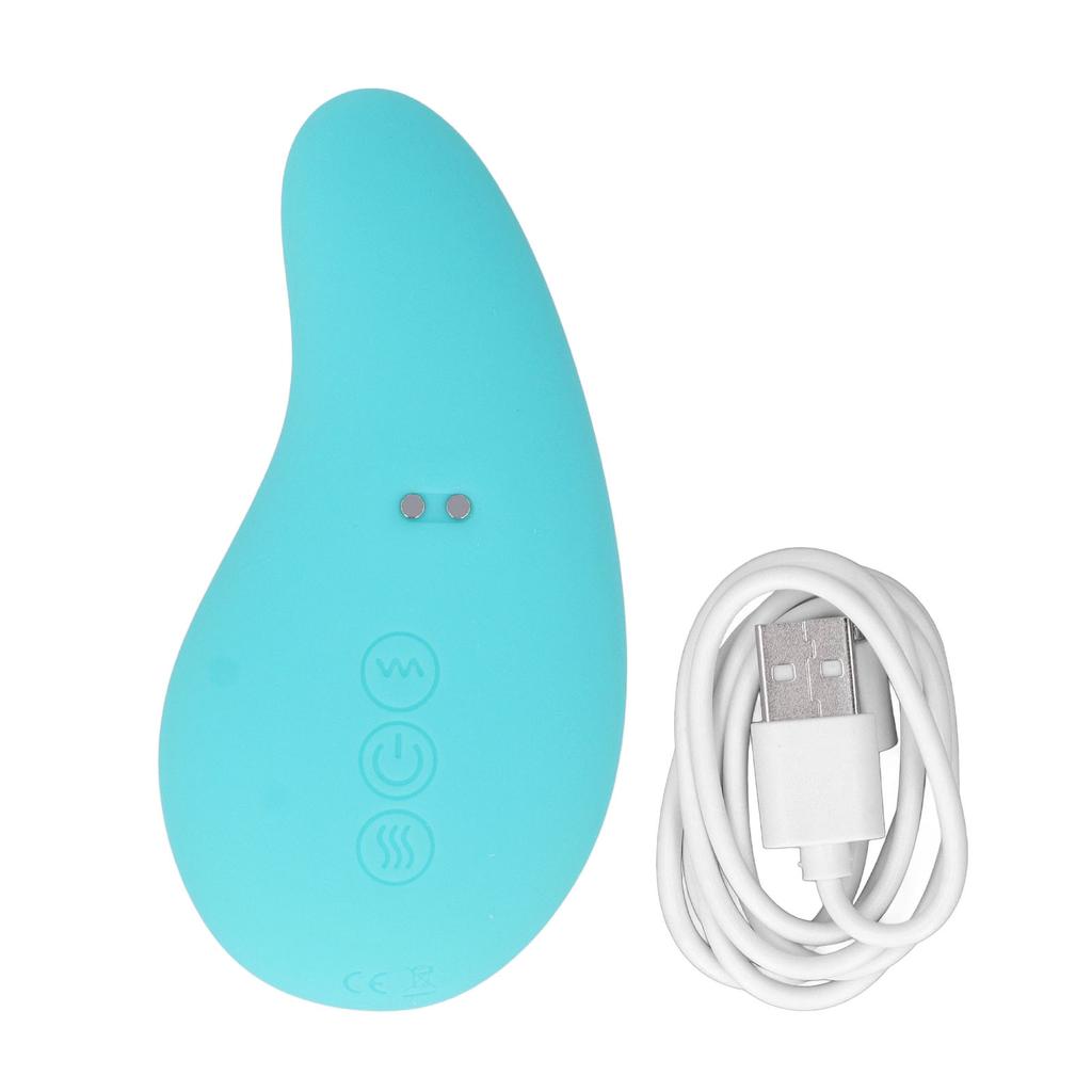 2 in 1 Lactation Massager Warming 10 Vibration Modes Improve Milk Flow IPX7 Waterproof Rechargeable