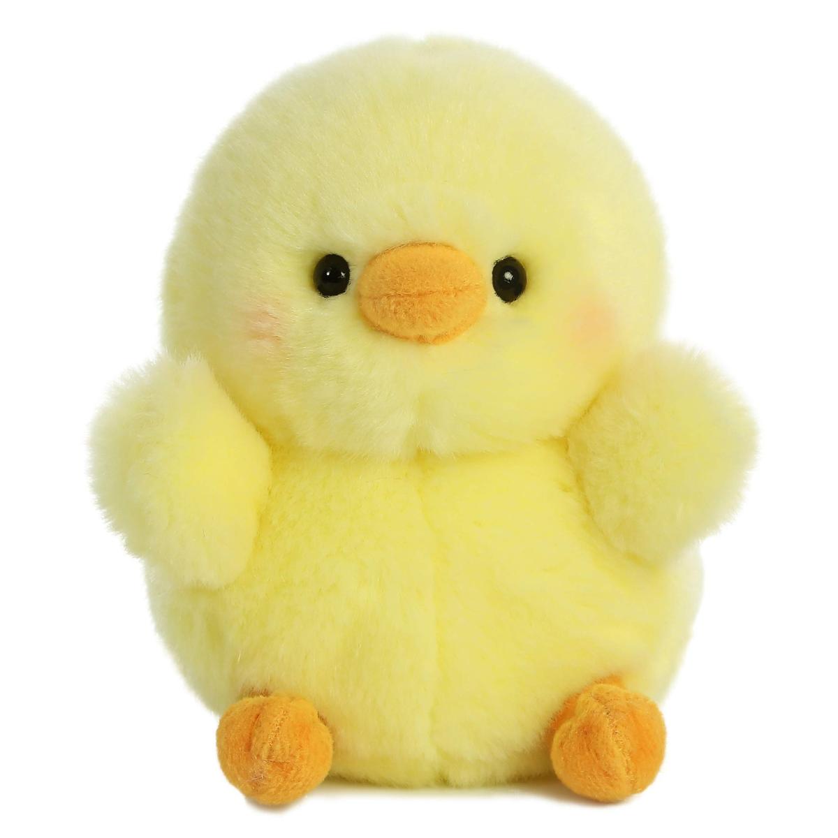 Favorite Toy Girls Yellow Chick Plush Toys Pillow Soft Stuffed Animal Chicken Plushies Comfort Cushion Gift For Kids Children Birthday