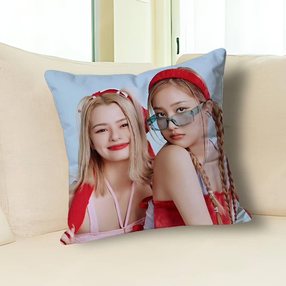 F-Freen Becky Pink T-Theory Various Sizes Square Pillow Case For Car Home Bedchamber Decor Custom Valentine Gift