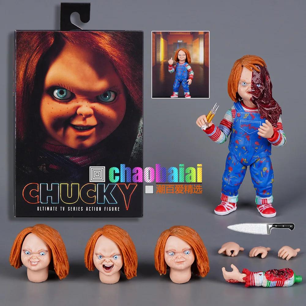 NECA Ultimate Chucky Doll Child's Play PVC Action Figure Model Toys Birthday Gift