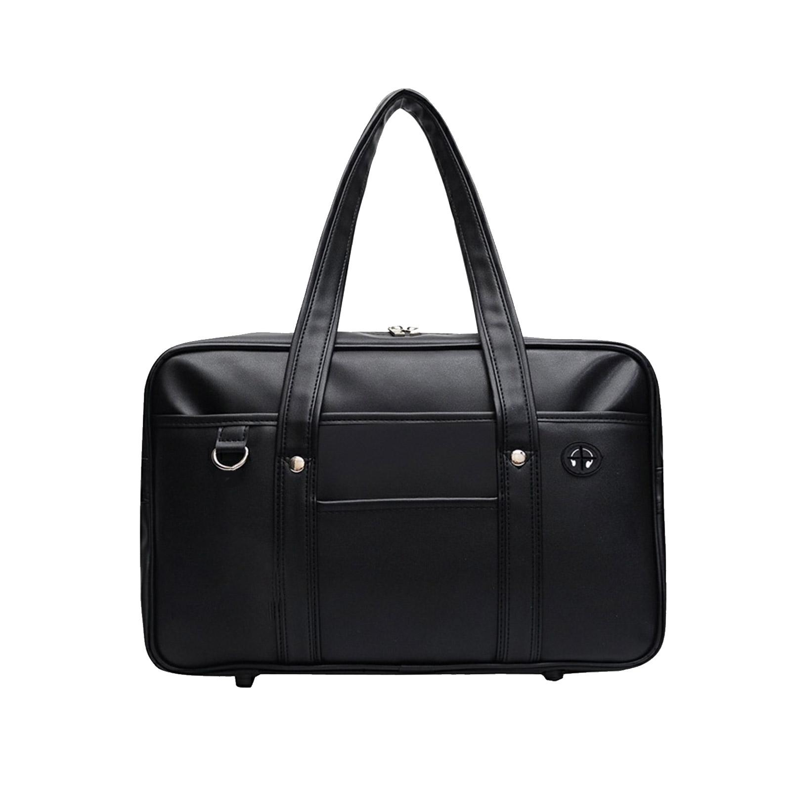 

Модная японская студенческая сумка, легкая и прочная, идеально подходит для униформы JK чёрный