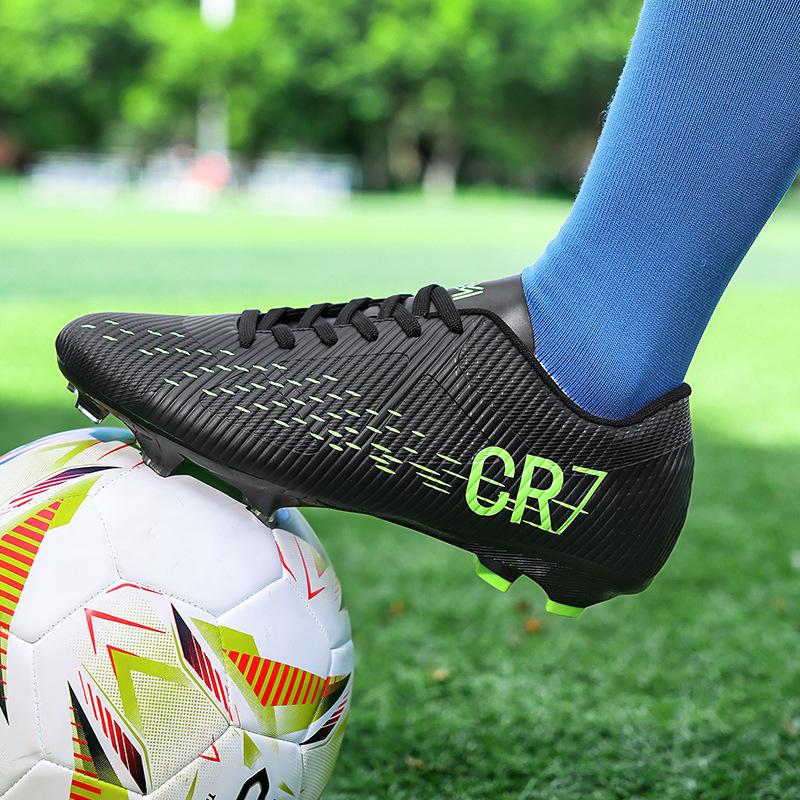 Football shoes long nails fg broken nails tf boys primary school students professional training shoes competition special adult sneakers for men