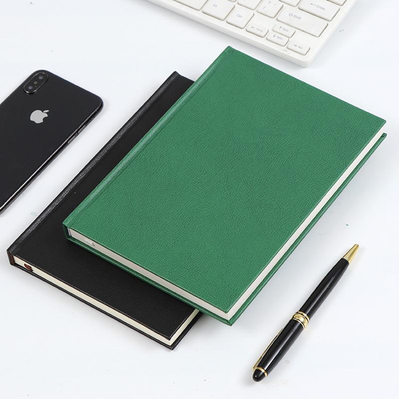 Embossed Hardcover A5 Faux Leather Business Diary Notebook
