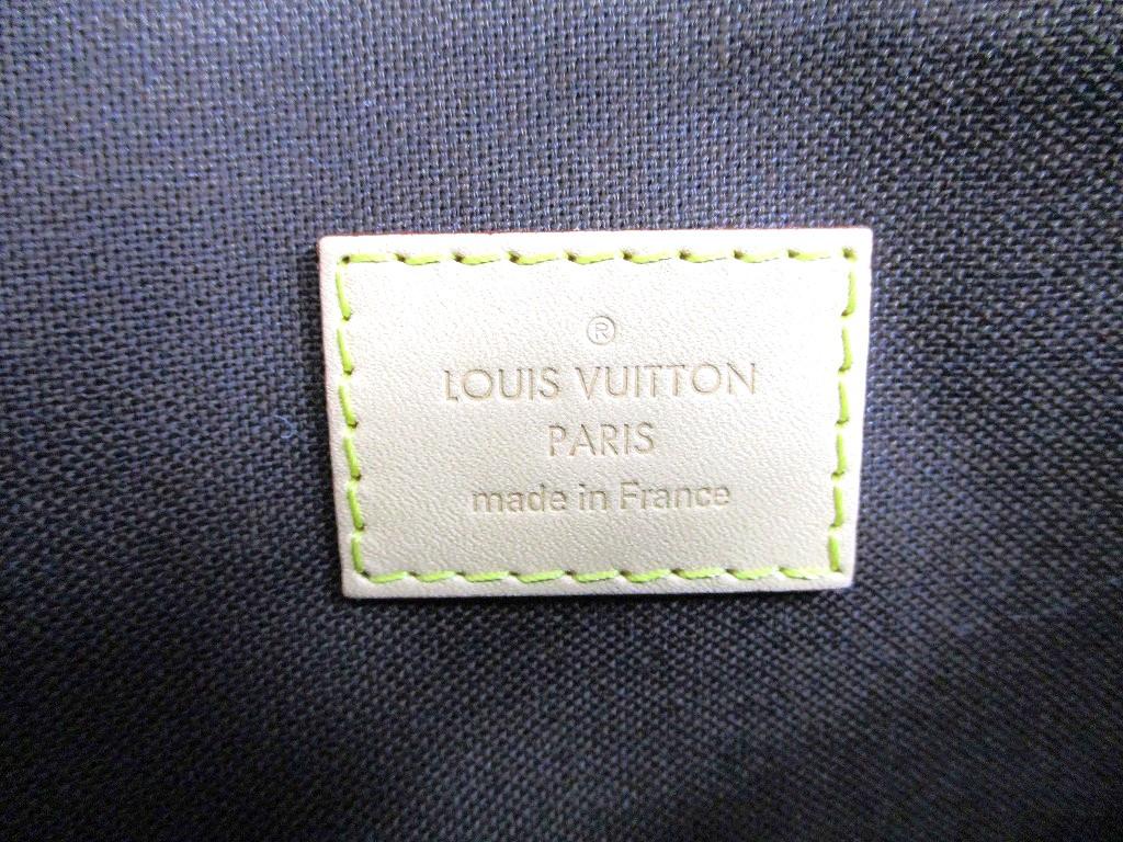 Authentic LOUIS VUITTON Monogram Brown Leather Crossbody Bag Menil Montan PM #9721  Open Box