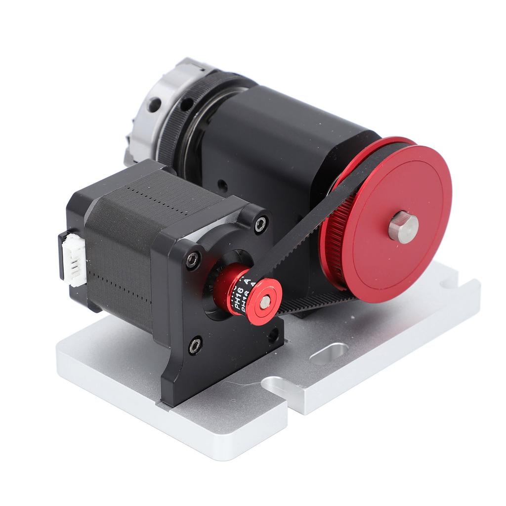 CNC Rotary Module Kit 4:1 Belt Reduction Ratio 4?60mm Chuck 4th Axes Rotating Module for TTC450 and