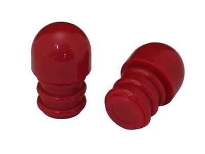 POSH 200911 Nylon Bar End for Steel Handles, Red