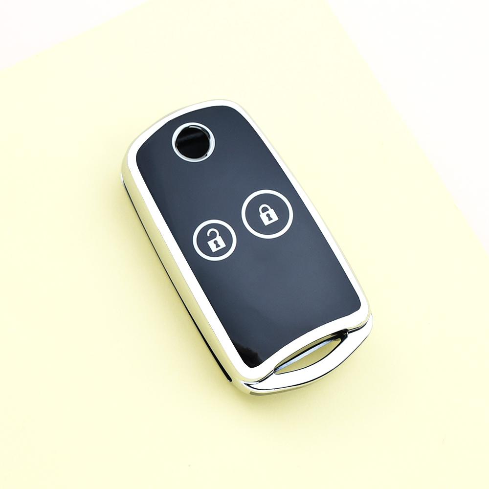 Auto Shell For Honda Hrv Jazz Odyssey Civic Fit Accord Crv Tpu Car Flip Key Case Cover 2 3 Buttons For Acura Tl Tsx Zdx Rsx Crz