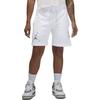 Jordan Logo Print Drawstring Loose Straight Shorts Women Bottoms White DZ3388-100