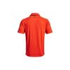 UA Casl Solid Color Short Sleeve Polo Shirt Men Tops Orange 1368122-296