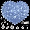 Creative Nail Art Silicone Mold for Easy Pattern and Designs Creation Soft Materials Fit Various Nail Shapes and Lengths