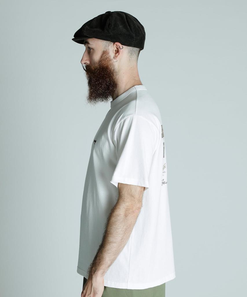 Schott Archive Tag T-Shirt, Herren, Größe XL, 030, Weiß, 782-5134021