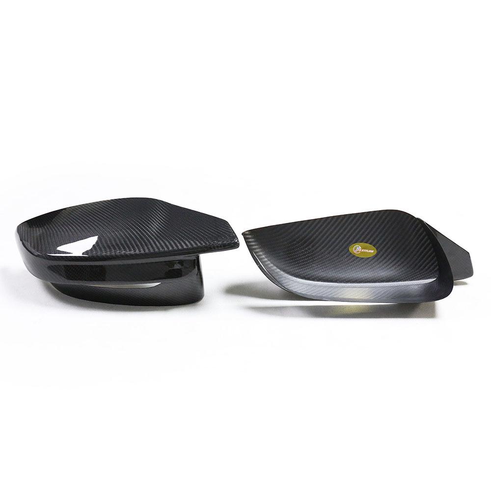 BMW M3, M4, M2, M240 G80, G82, G87 Dry Carbon Fiber Rearview Mirror Cover.