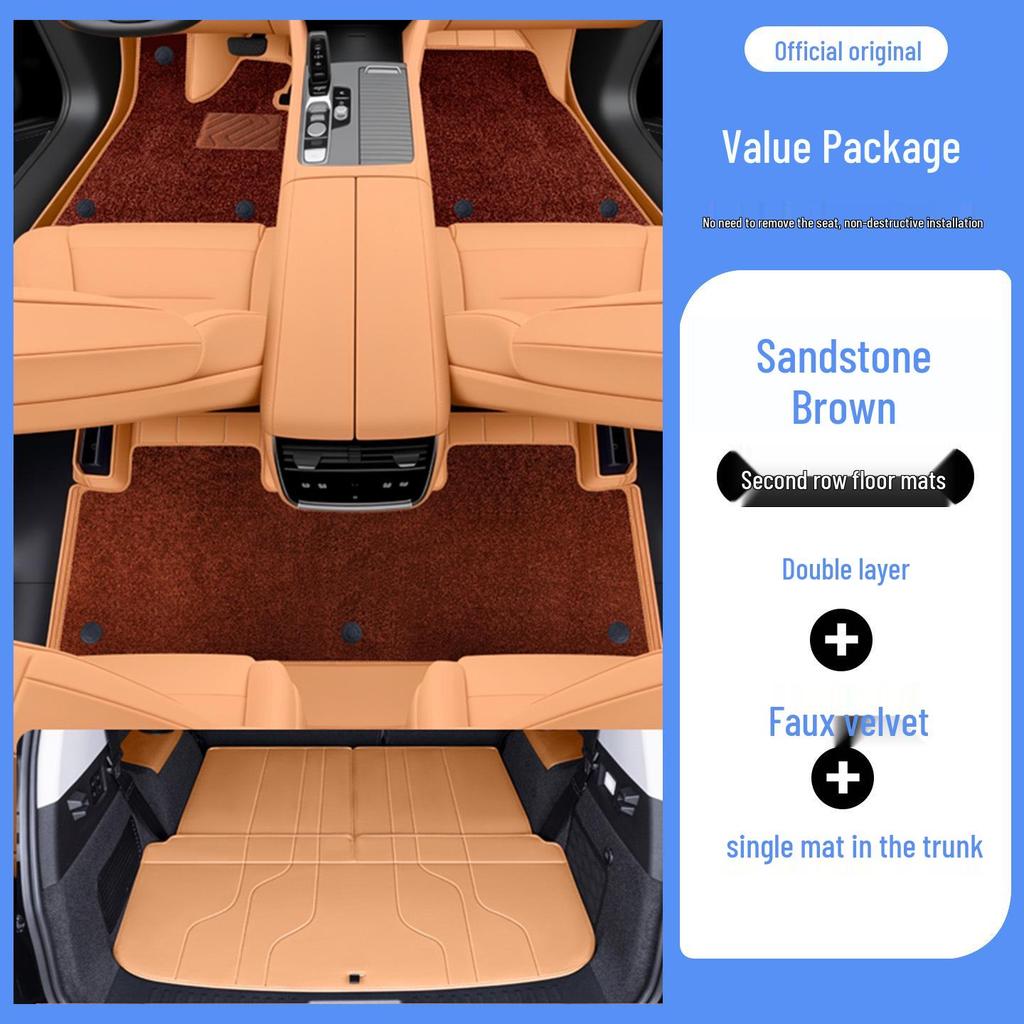 Lynk & Co 09 Umweltfreundliche Lederauslegermatten - Rundumschutz für den Innenraum