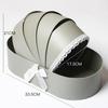 Flower Box Decor Lace Ribbon Flower Box Cradle Flower Packing Boxes Basket