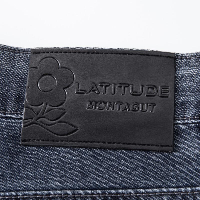 MONTAGUT Men's Soft Cotton Distressed Casual Denim Jeans