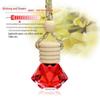 Luxury Car Aromatherapy Pendant - Round Wooden Beads for Long-Lasting Fragrance & Odor Removal