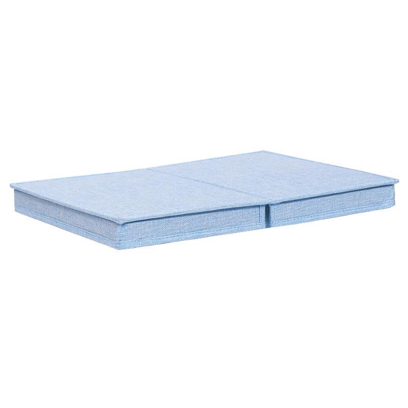 Cotton and Linen Folding Storage Box Organizer for Clothes and Toys