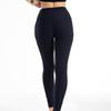 Women Fashionable Pocket Yoga Pants High Elastic Hip Lifting Slim And Sweat Pant