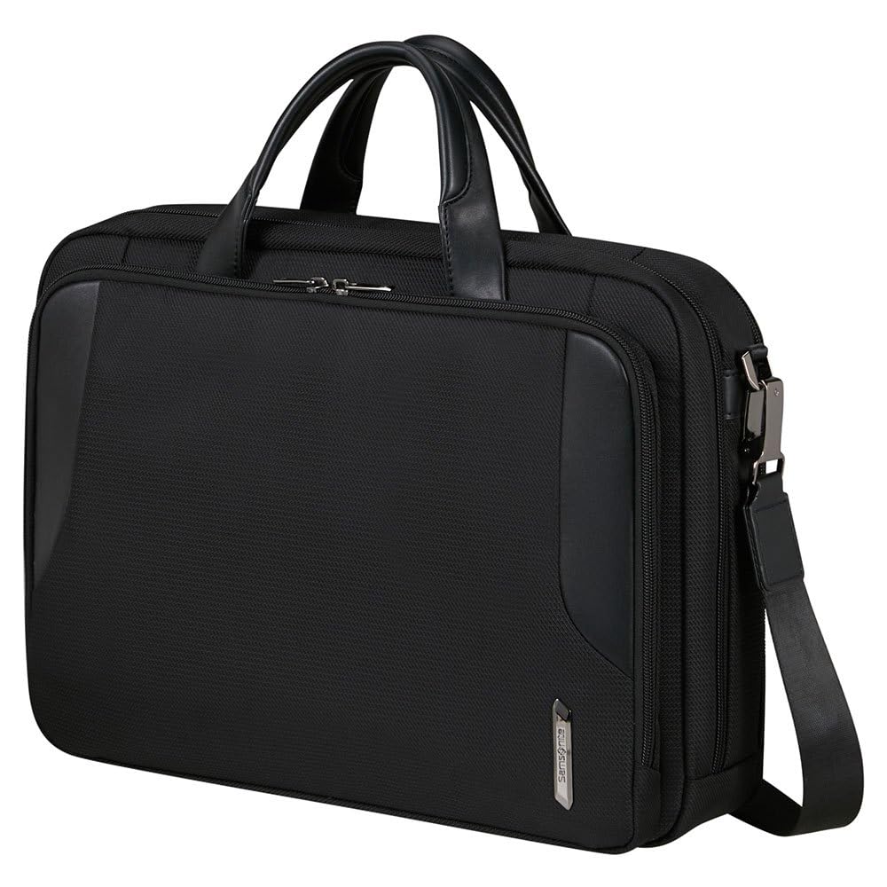 

Samsonite Men s XBR 2.0 Briefcase with Bail Handle, Size 15, Black