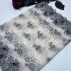 Tulle Embroidery Lace, 1m X 25cm, Non-stretch Embroidered Net Lace Trim for Lingerie, Bra, Underwear, Dress, Garment, Sewing & Crafting