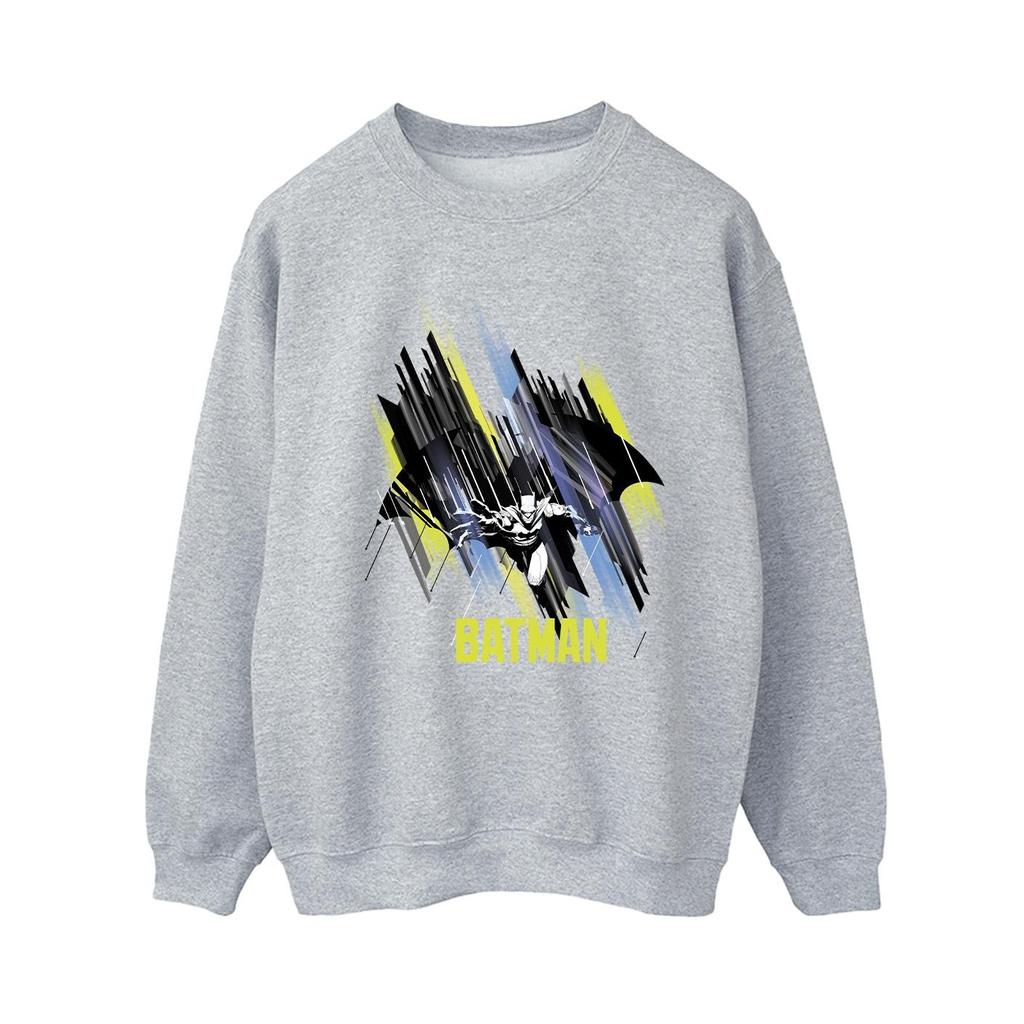 DC Comics Womens/Ladies Batman Flying Batman Sweatshirt