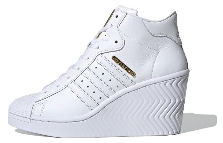 Superstar Wmns Adidas Originals Ellure  White Gold Metallic  Women s FW3198 36