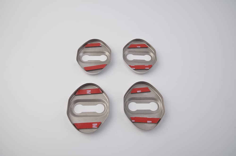 Toyota Camry 70 Series Dedicated Door Striker Stainless Steel Cover Metallic Custom Dress Up