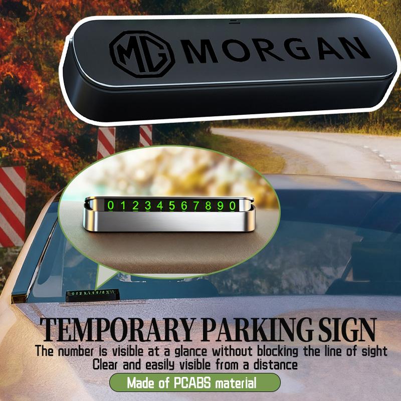 For MG Car Temporary Parking Phone Number Digital Moving Number Plate Morgan Pilot GT HS ZS ZX 3 6 5 7 tcl6