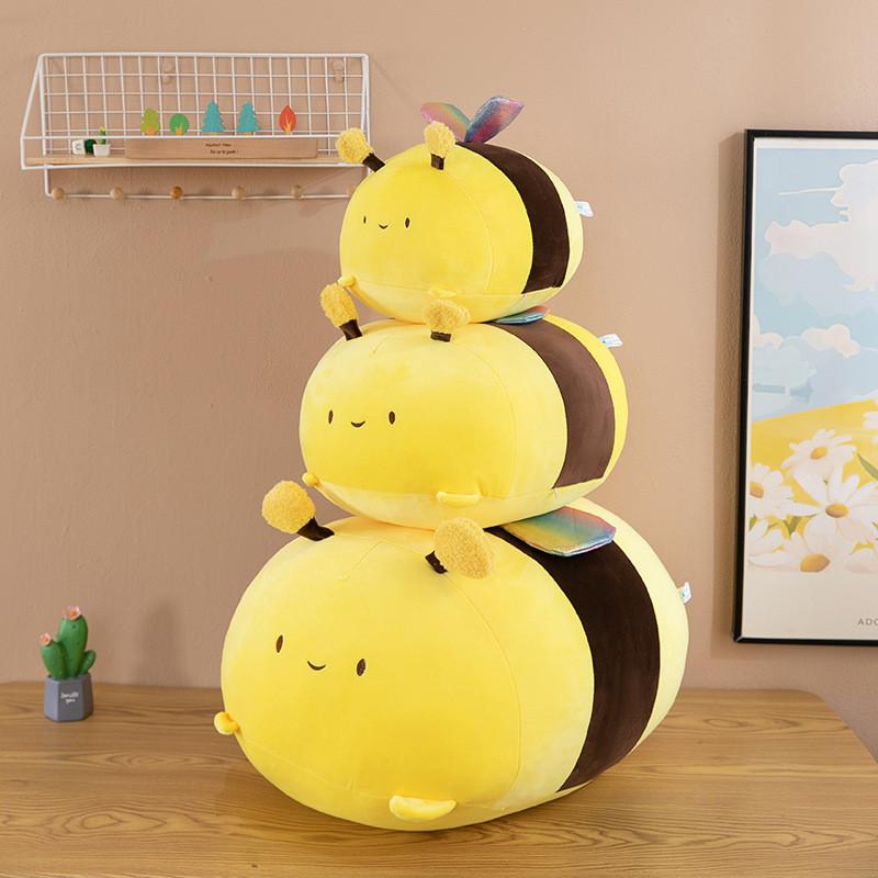Cute Creative Cartoon Simulation Small Bee Plush Toy Girls Children Holiday Gift