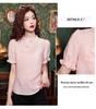 2026 Summer Women's Cheongsam Shirt: Stylish New Chinese Frog Button Short-Sleeve Top