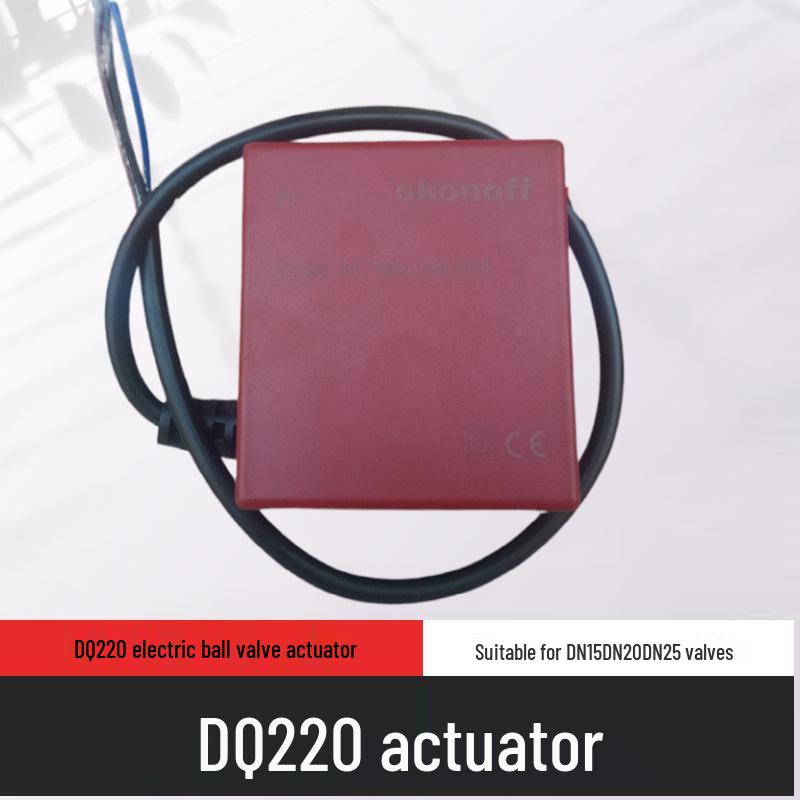 

Kenaifu Электрический двухходовой шаровой кран DQ220, DN20 Привод фанкойла, 6 точек для кондиционера