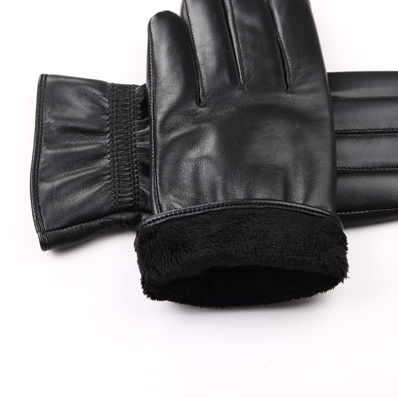 Hengyuanxiang Women's Lined Goatskin Gloves