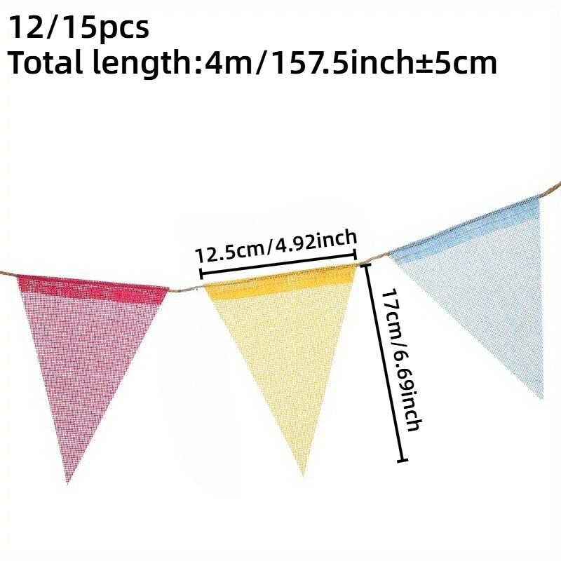 Colorful Pennant Flags for Festive Celebrations and Home Decor, Yard Decoration Pendant,For Halloween, Christmas, Thanksgiving