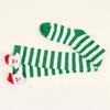Santa Claus Striped Socks Doll High Socks Over The Knee Socks Women'S Christmas Doll Stockings Party Long Socks