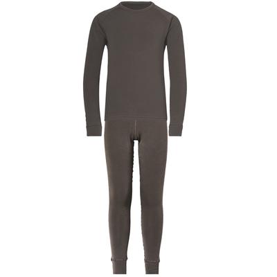 Chern Yueh Warm Ski Warm and Sports Tights for Suitable for and Juniors Kids' Undershirt, Fleece-Lined, Innerwear, Winter, Girls, Boys, (Charcoal,