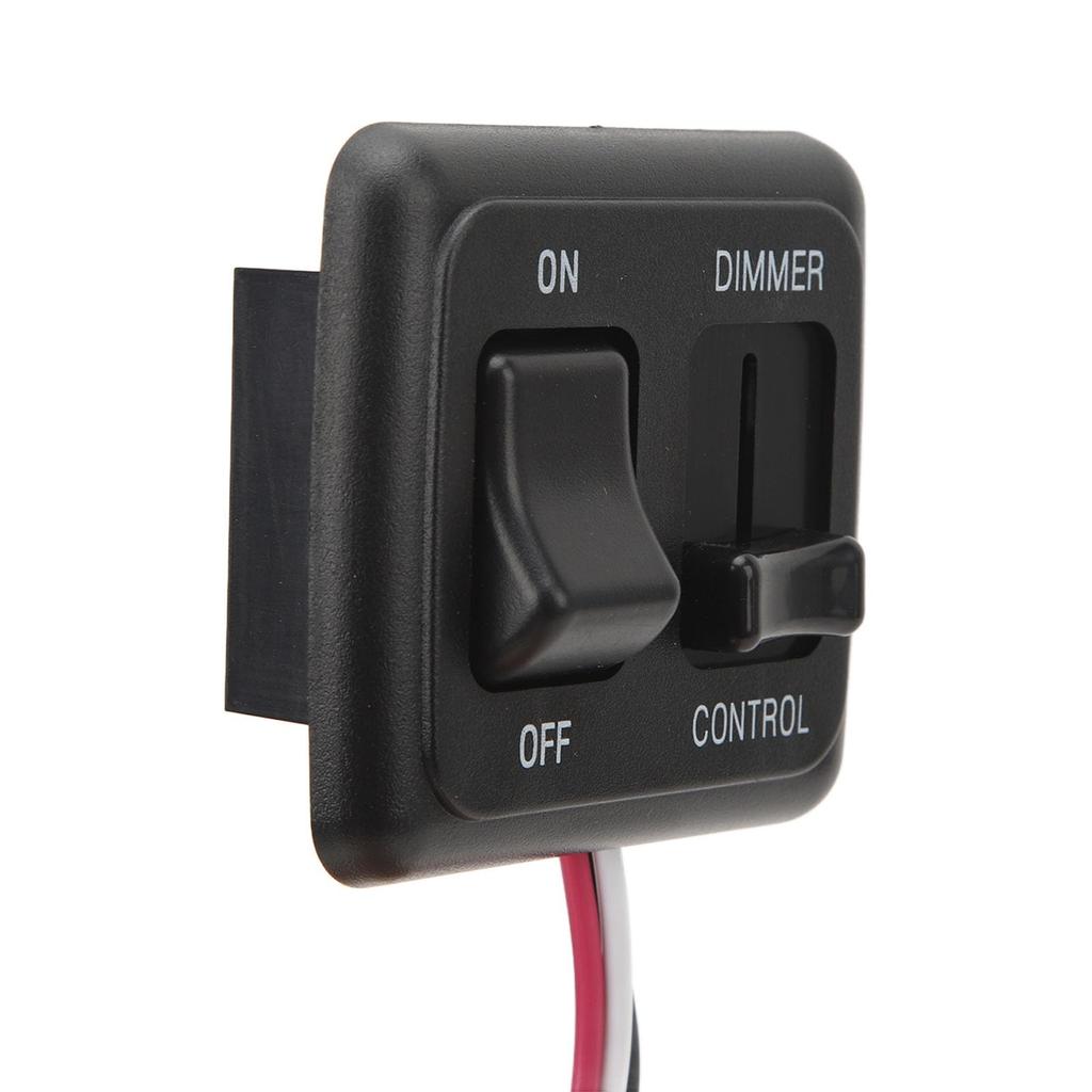 Yctze 12V DC Dimmable Toggle Switch for LED, Halogen, Incandescent, and RV/Truck Strips