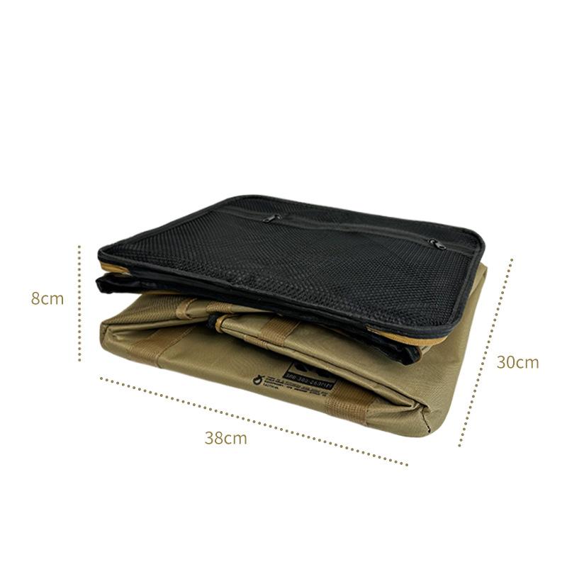 Outdoor folding storage box picnic camping equipment storage box kitchenware outdoor tactical storage bag large capacity