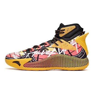 Thompson KT5 High-Top Basketball Shoes Men Sneakers Yellow 112031101-3