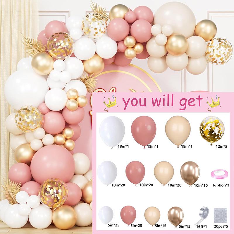 Balloon Package Balloon Wedding Arch Decoration Party Birthday Balloon Baby Bath Balloon Arrangement