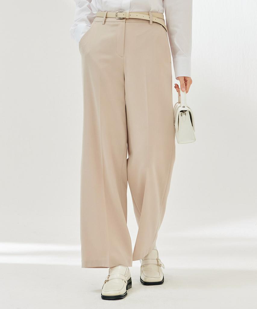 CHASECULT Women'S Elastic Waist Wide Slacks-Darg2262B0X