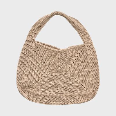 Hæklet Skuldertaske (Sand)