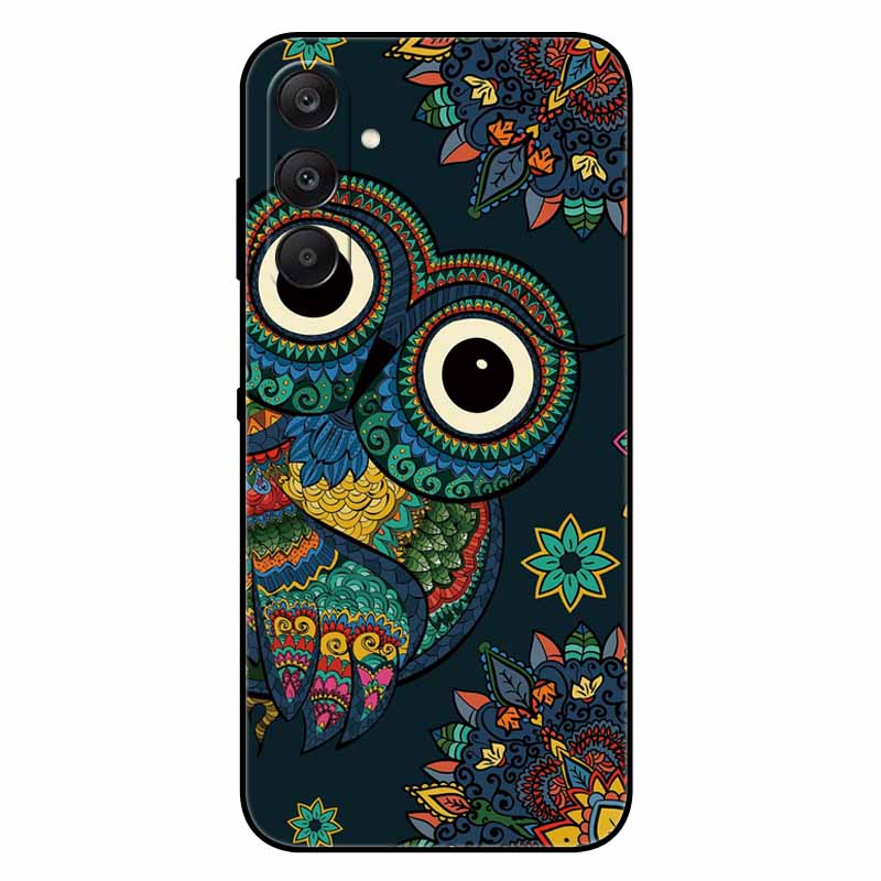 For Samsung A16 5G Case Soft Silicone TPU Printed Owl Lion Bumper Cover For Samsung Galaxy A16 4G Case A16 on For GalaxyA16 Case