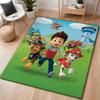 Paw Patrol Police Pup Rectangular Rug Soft Texture Nonslip Carpet For Bedroom Door Living Room Area Home Decor New Year Gift