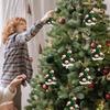 Christmas Tree Decorations Cute Figurine Seasonal Tree Pendant Christmas Decorations Indoor For Indoor Outdoor Party Gathering